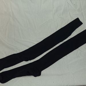 Men's black dress socks